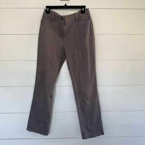 Talbots Women’s 6P Grey Chino Pants
